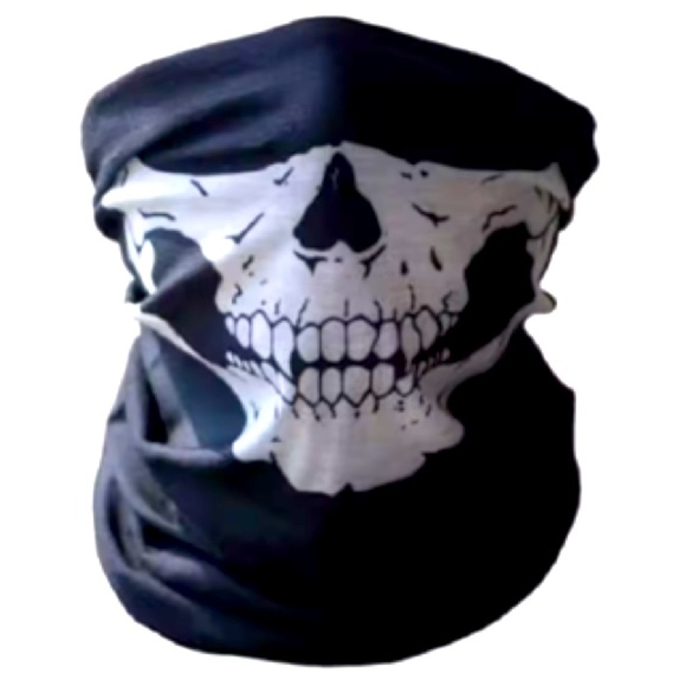 Black and white skull Bandana #goth #punk